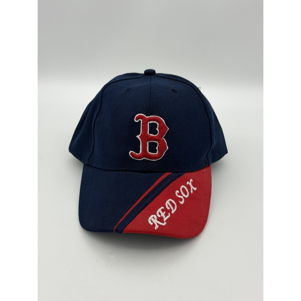 Boston Red Sox TEI Adjustable Hat Cap Cotton Casual Men Women MLB Baseball Blue
